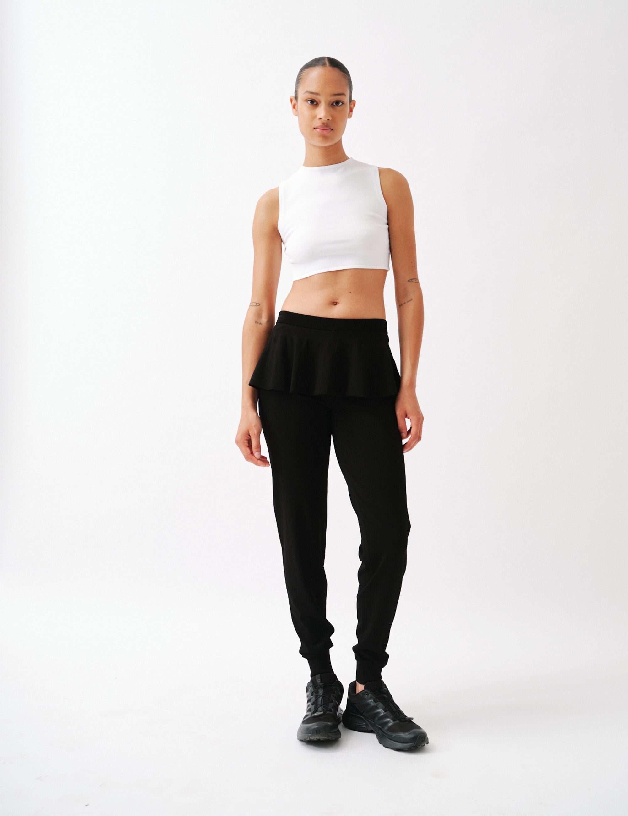 A.R.H. Crop Top White