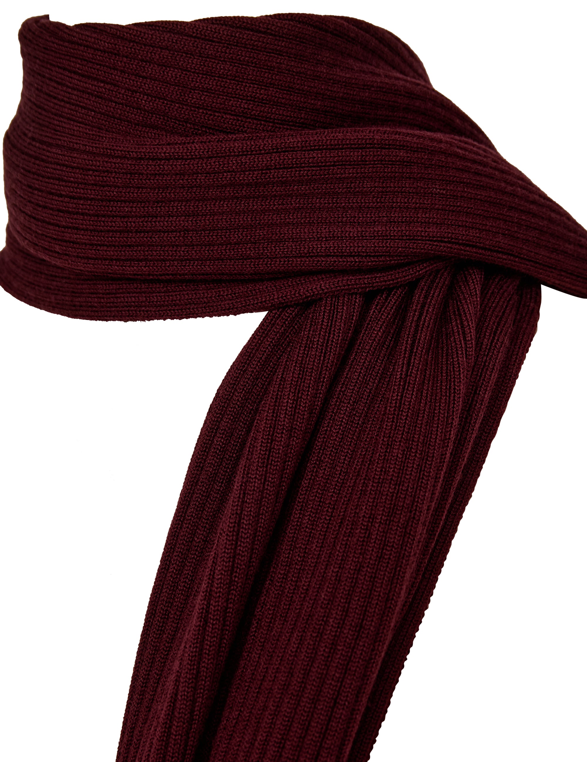 Dede Scarf Burgundy
