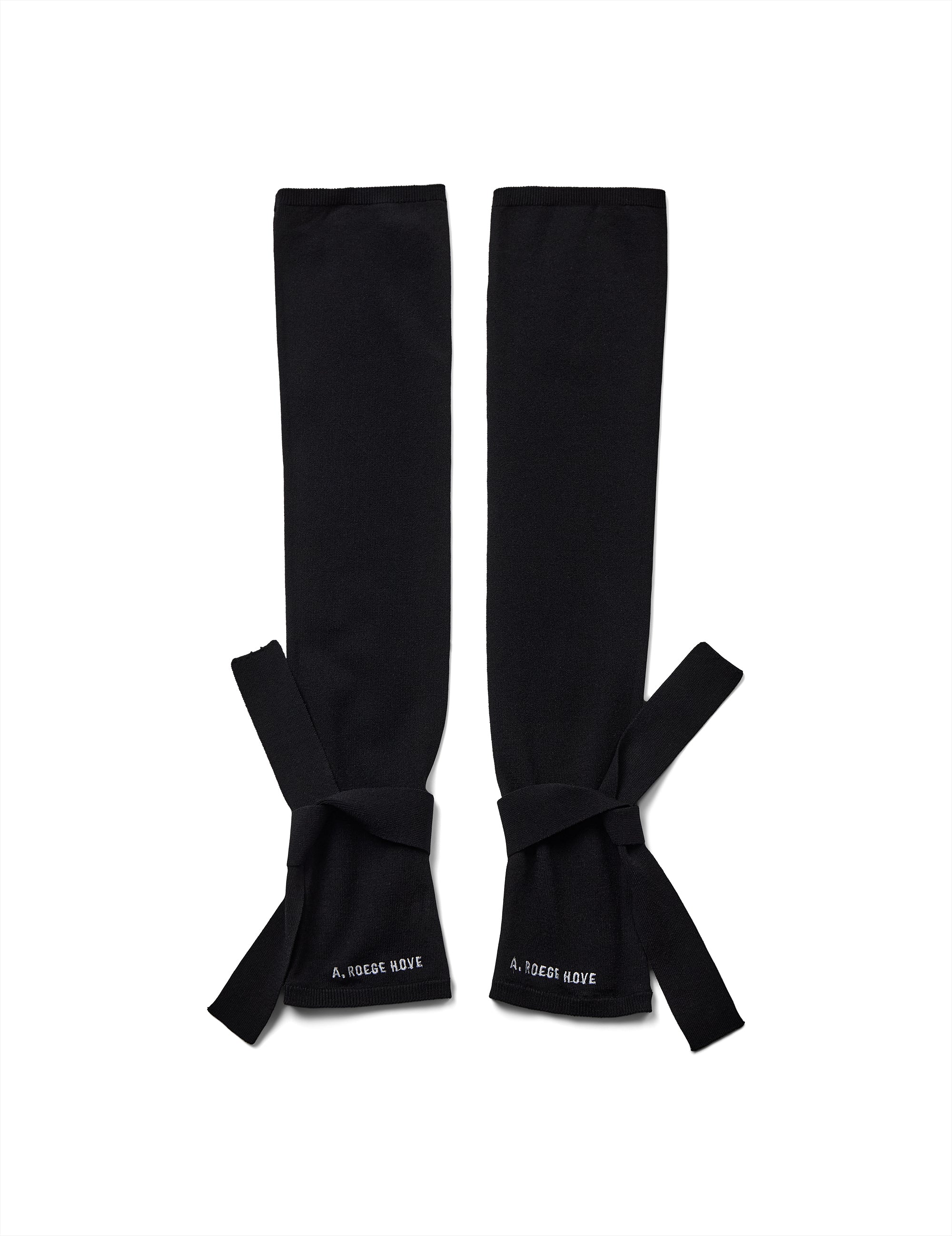 Trine Logo Gloves Black