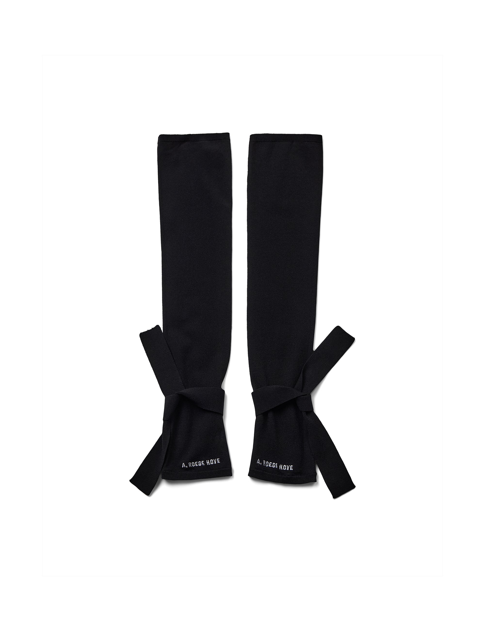 Trine Logo Gloves Black