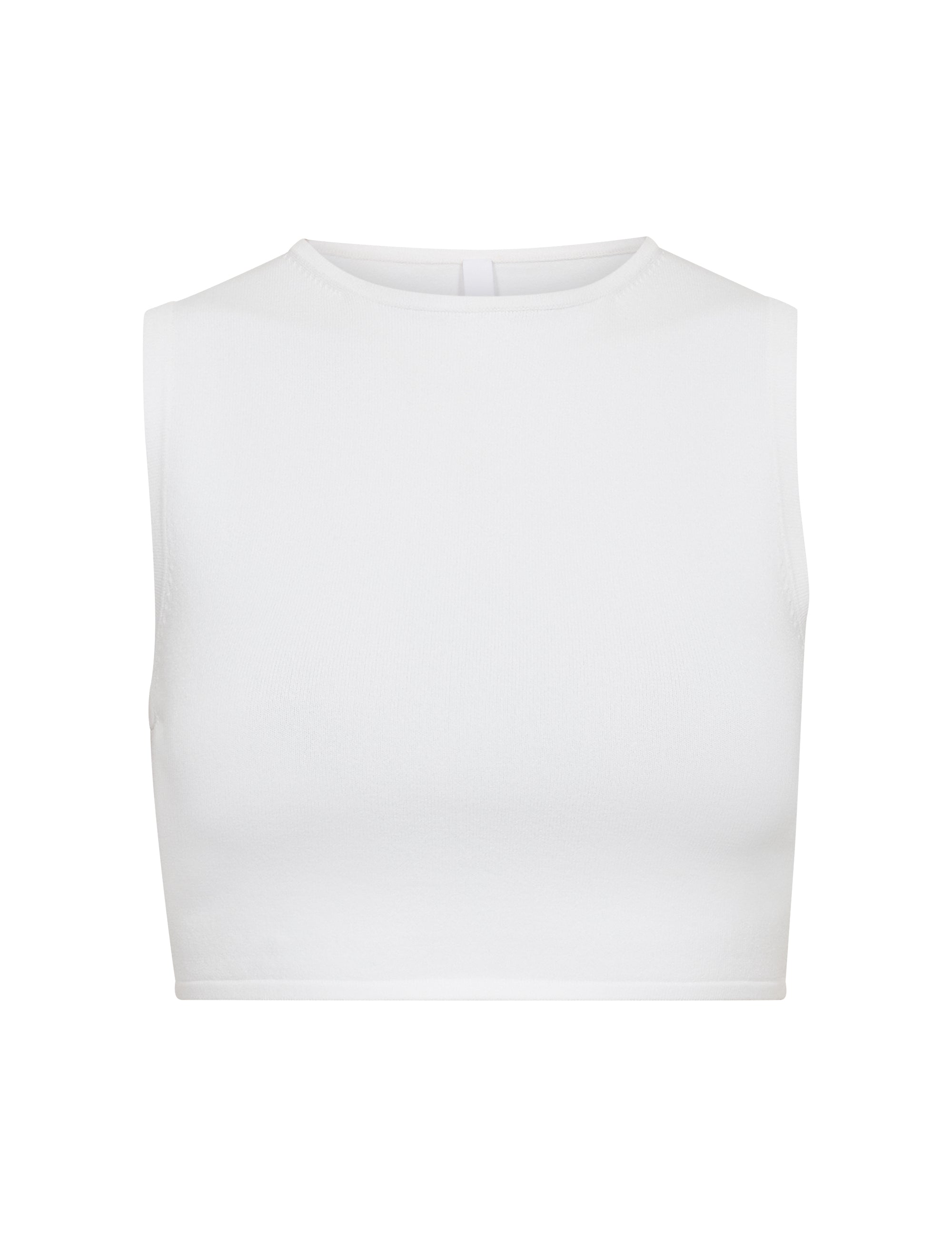 A.R.H. Crop Top White
