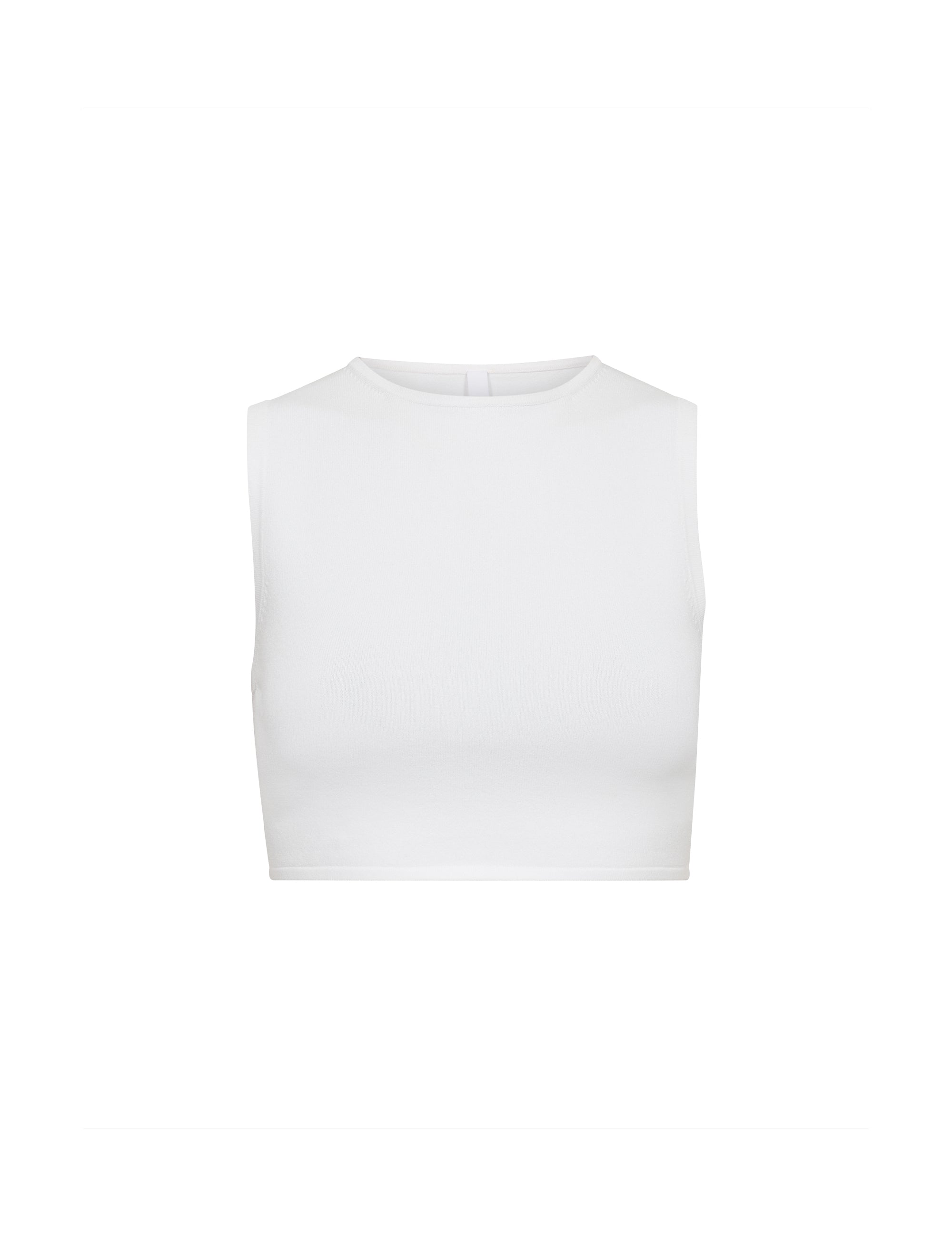 A.R.H. Crop Top White