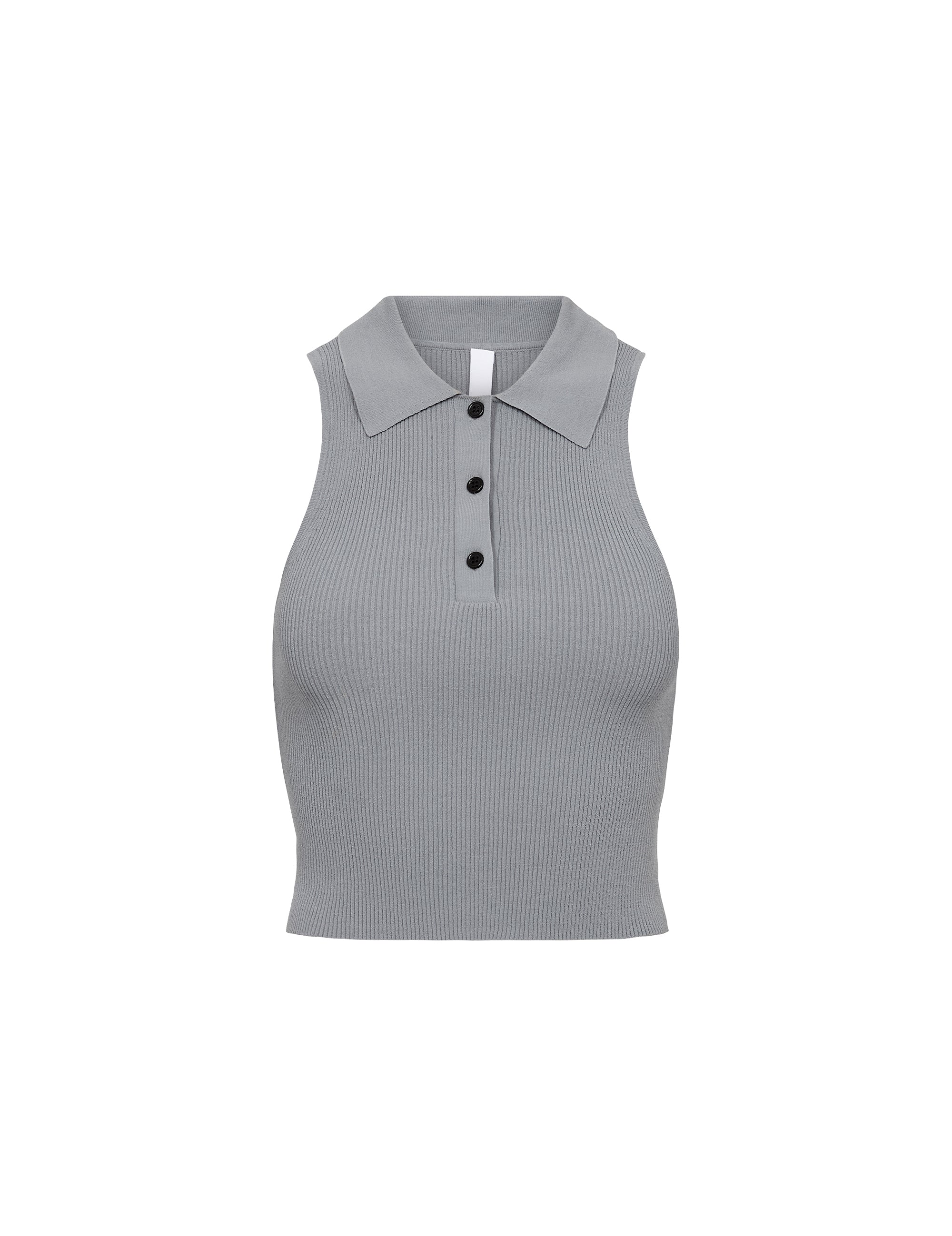 Trine Polo Top Steel