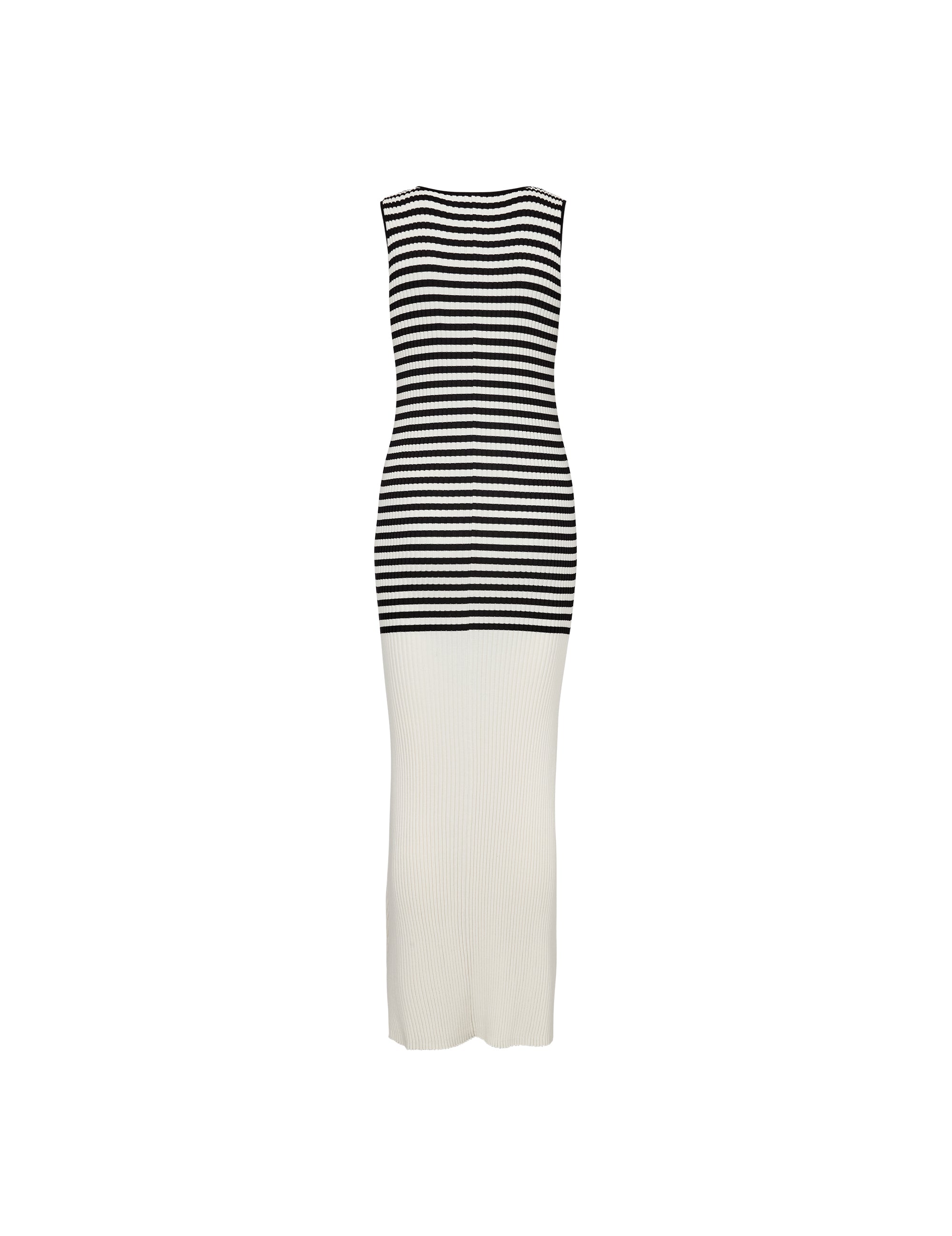 Talulah Dress Cream/black stripe