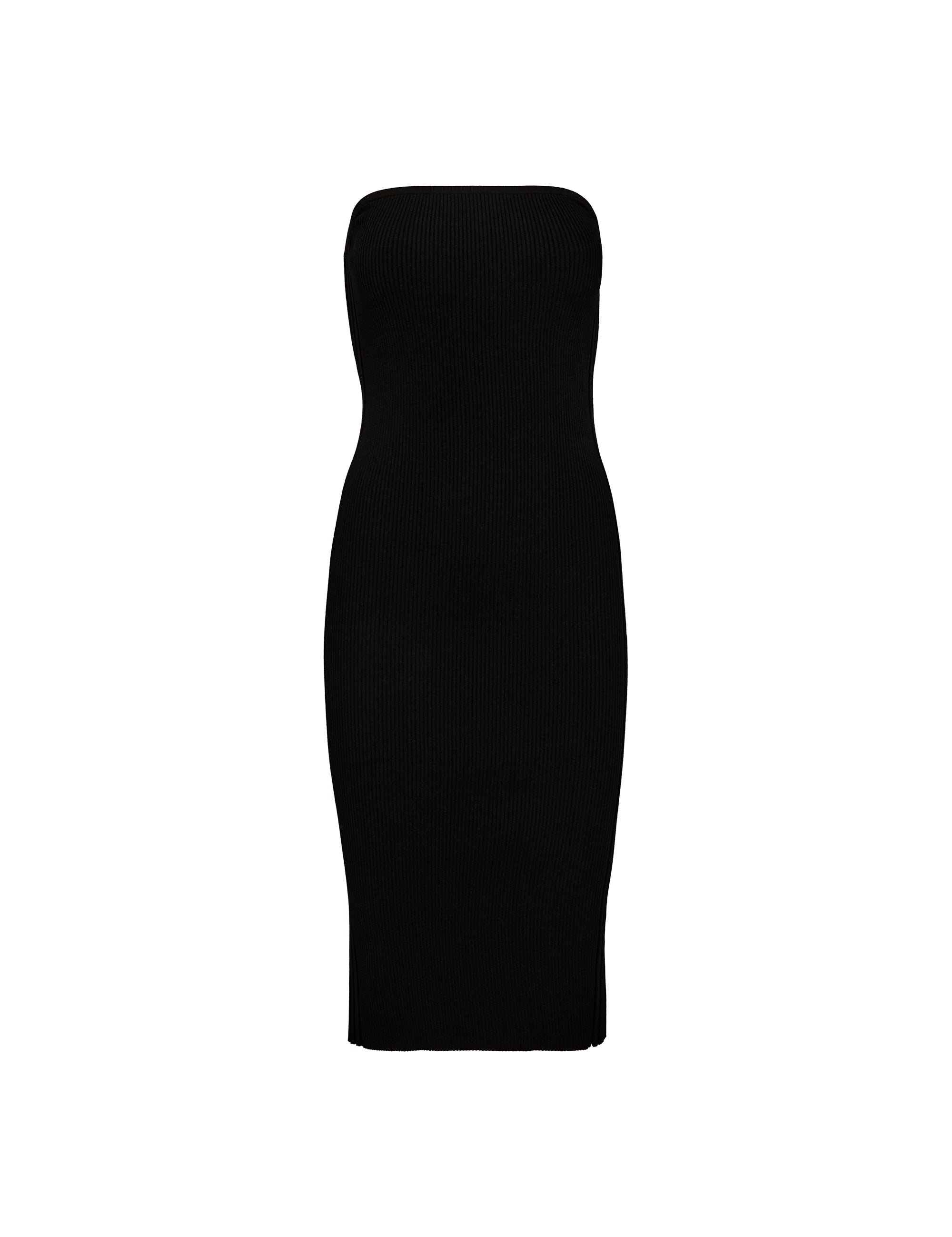 Trine Tube Dress Black