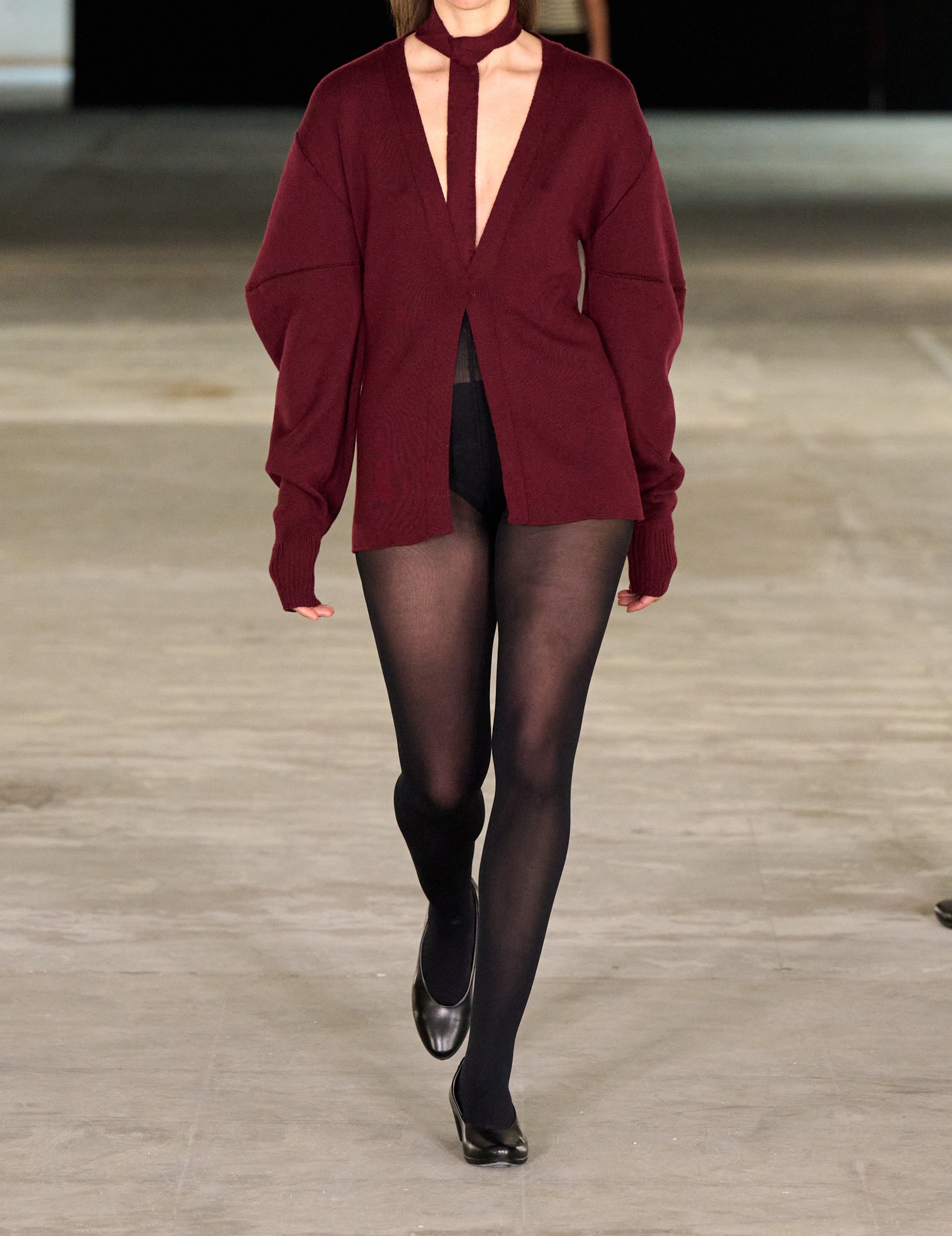 Dede Cardigan Burgundy